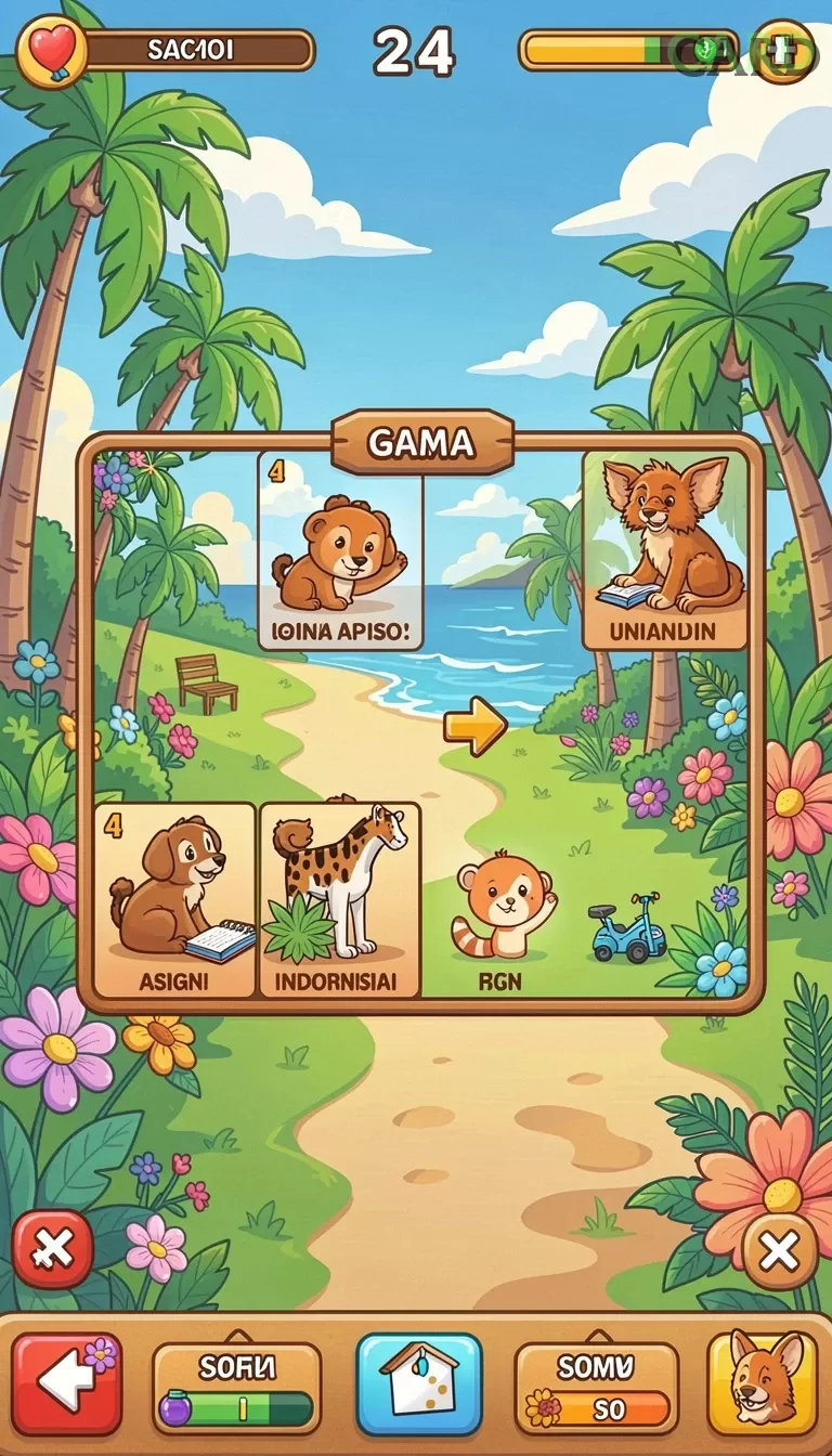 Cuplikan layar REKENING168 — menu navigasi